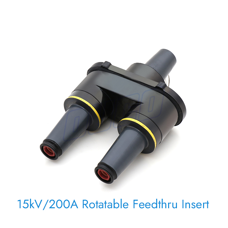 15KV 200A Rotatable Feedthru Insert