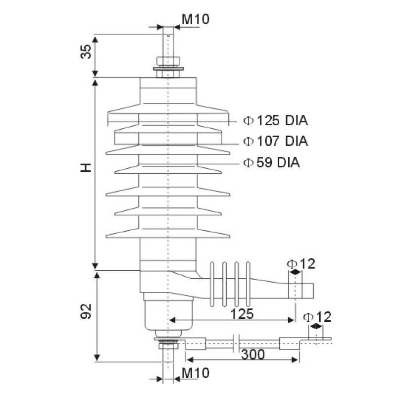 59 series Metal Oxide Arrester