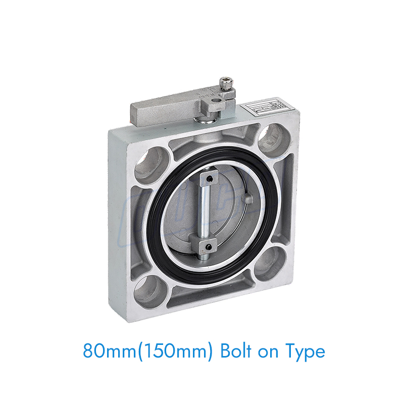 80mm(150mm) Bolt on Type With Aluminium Body, Zero Leakage